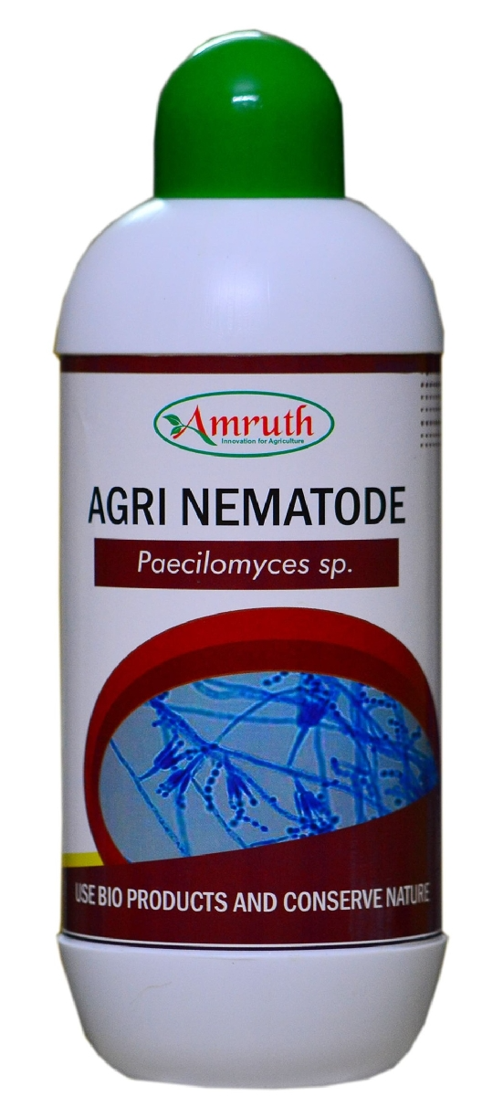 AGRI NEMATODE (Paecilomyces Lilacinus), 5 X 7 cfu-gm, 108 cfu-ml., Nematodes Pests.