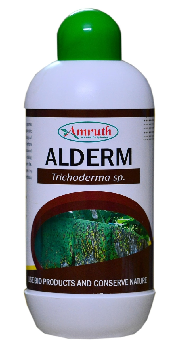 ALDERM (Trichoderma Viride) Trichoderma Viride 3%, Moisture 30-40%, 5X107 cfu-gm, 108 cfu-ml.