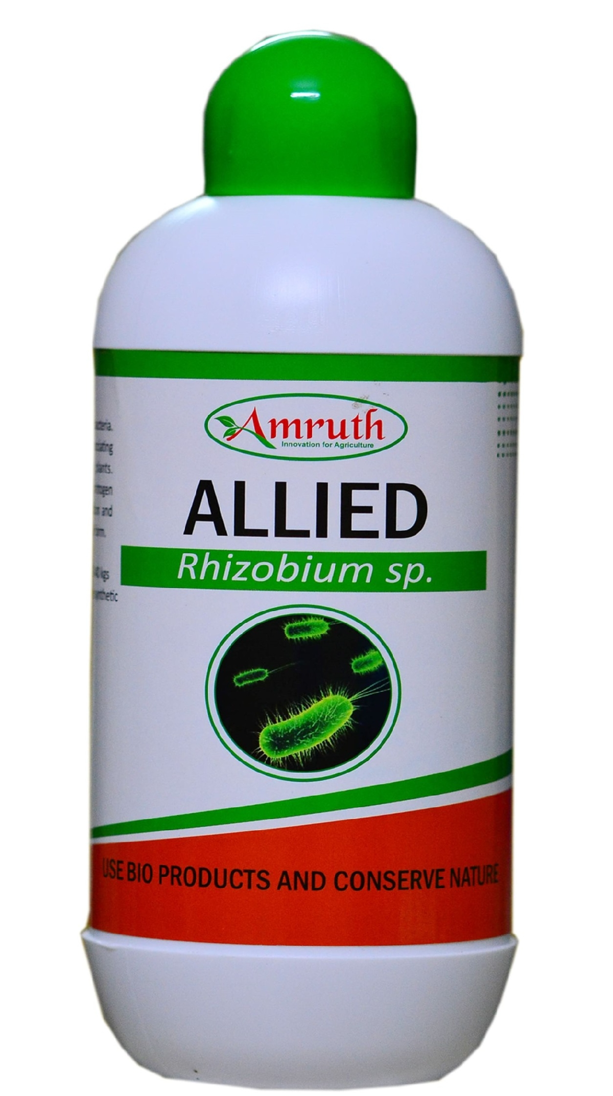 ALLIED (Rhizobium Sp.) Nitrogen Fixing Bacteria, Bio-Fertilizer Liquid, Moisture 30-40%, 5 X 107 cfu – gm, 108 cfu -ml