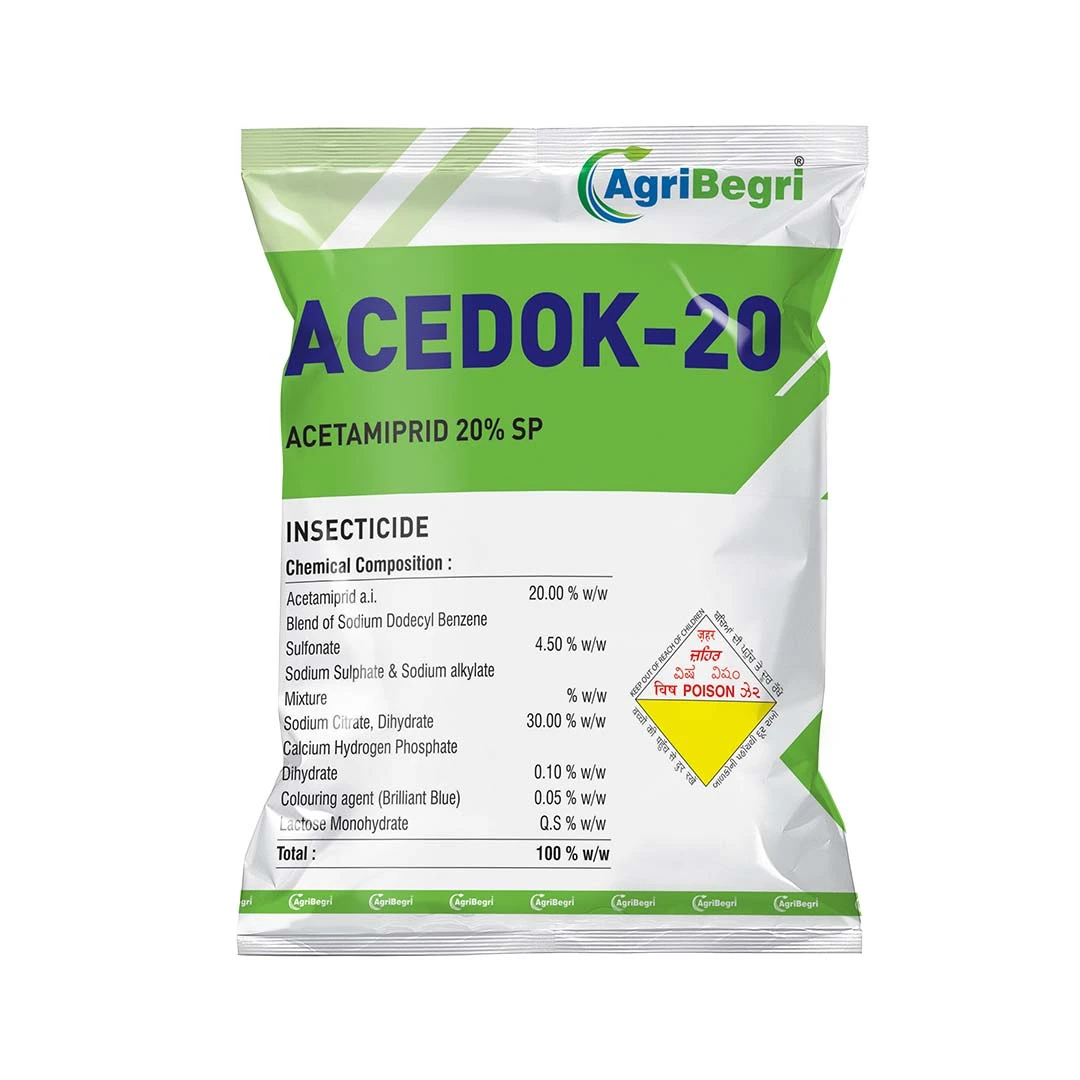 Acedok 20 – Acetamiprid 20% SP, Insecticide For All Types of Vegetables, Fruits, and Flower Plants