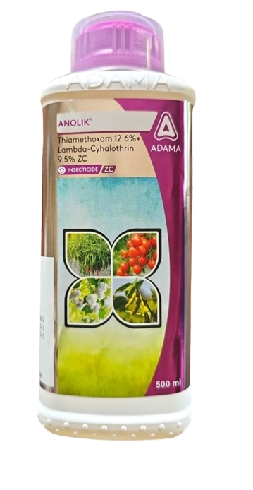 Adama Anolik Thiamethoxam 12.6% + Lambda Cyhalothrin 9.5% ZC Insecticide, Effective Control Against Sucking Pests