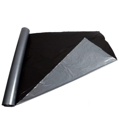 Agri Rise Premium Quality Mulching Paper, Much Film, 400 Mtr Length, Black And Silver