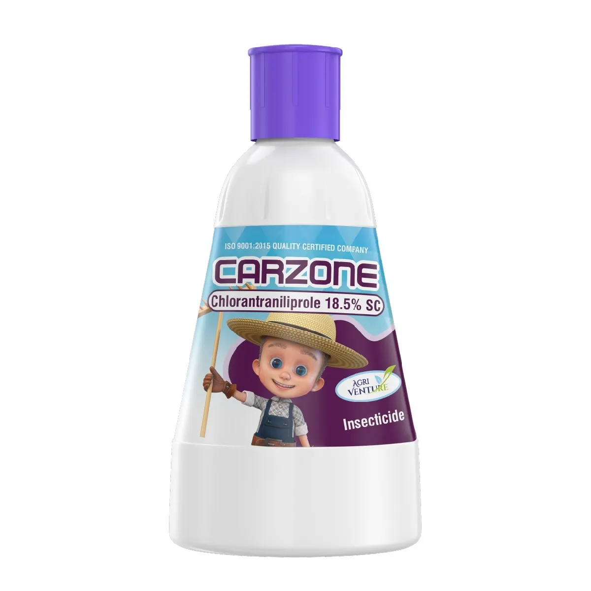 Agriventure CARZONE Insecticide – Chlorantraniliprole 18.5% SC | Controls Stem Borers & Leaf Folders in Paddy, Cotton, Sugarcane & More