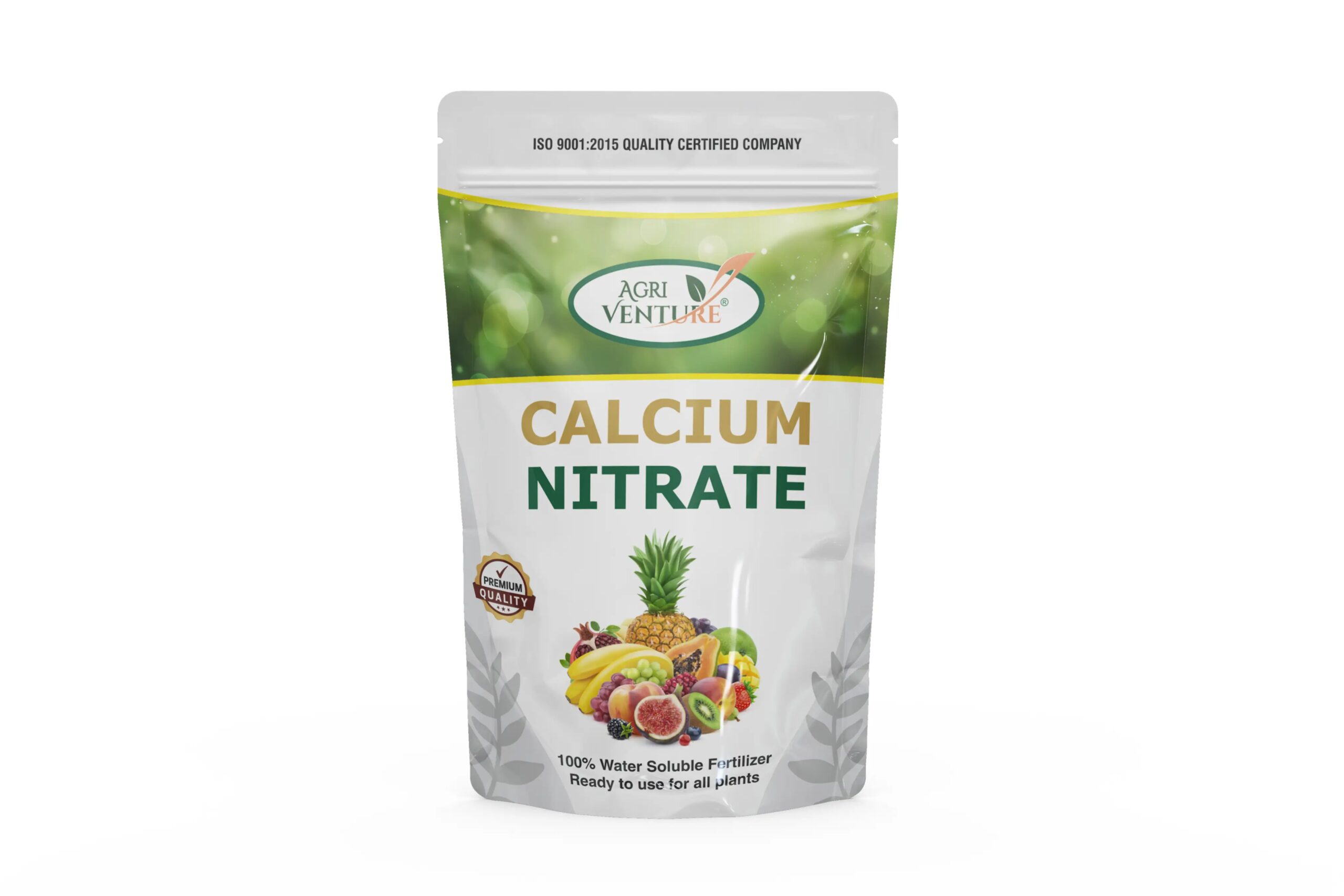 Agriventure Calcium Nitrate 18.8%, 100% Water Soluble Fertilizer, Increases Crop Quality And Yield