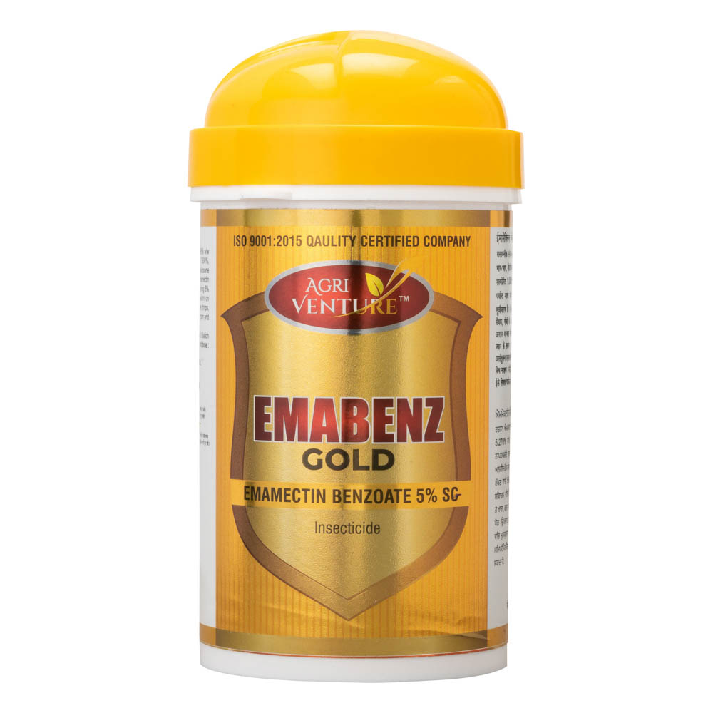 Agriventure Emabenz Gold (Emamectin Benzoate 5% Sg) Insecticide, Control All Types Of Worms And Caterpillars