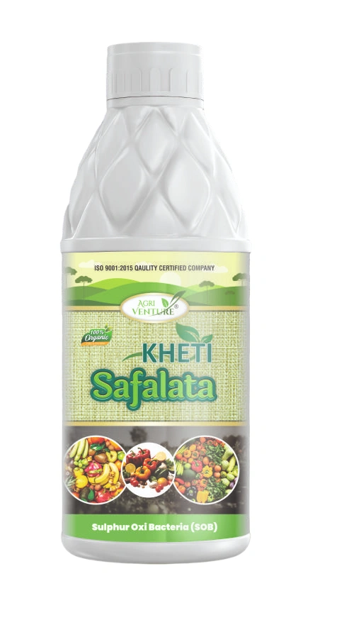 Agriventure Kheti Safalata (Sob – Sulphur Oxi Bacteria) Improves Soil Fertility Bactericide Organic Product Bio Fertilizer