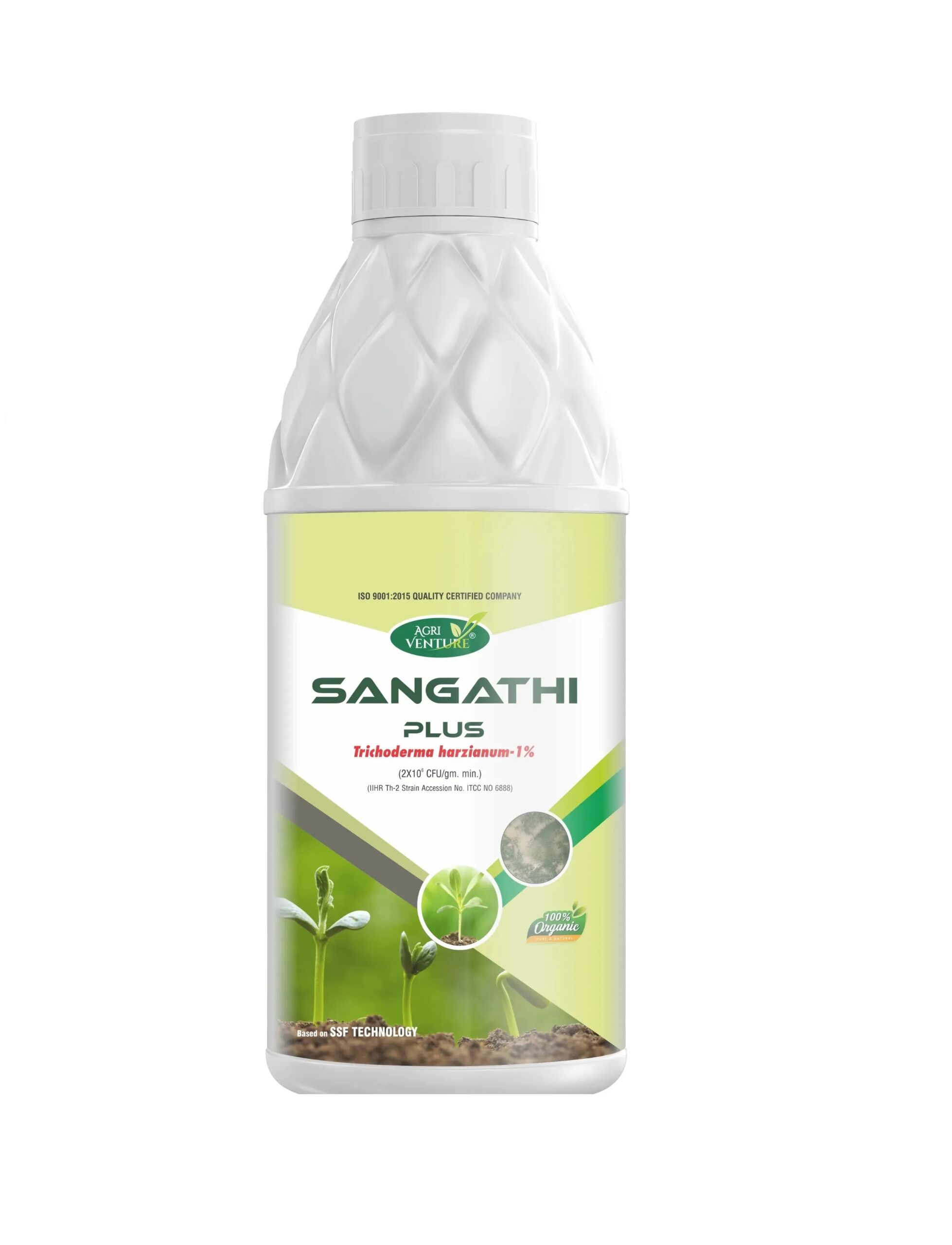 Agriventure Sangathi Plus (Trichoderma Harizianum 1%) Bactericide, Organic Product Bio Fungicides