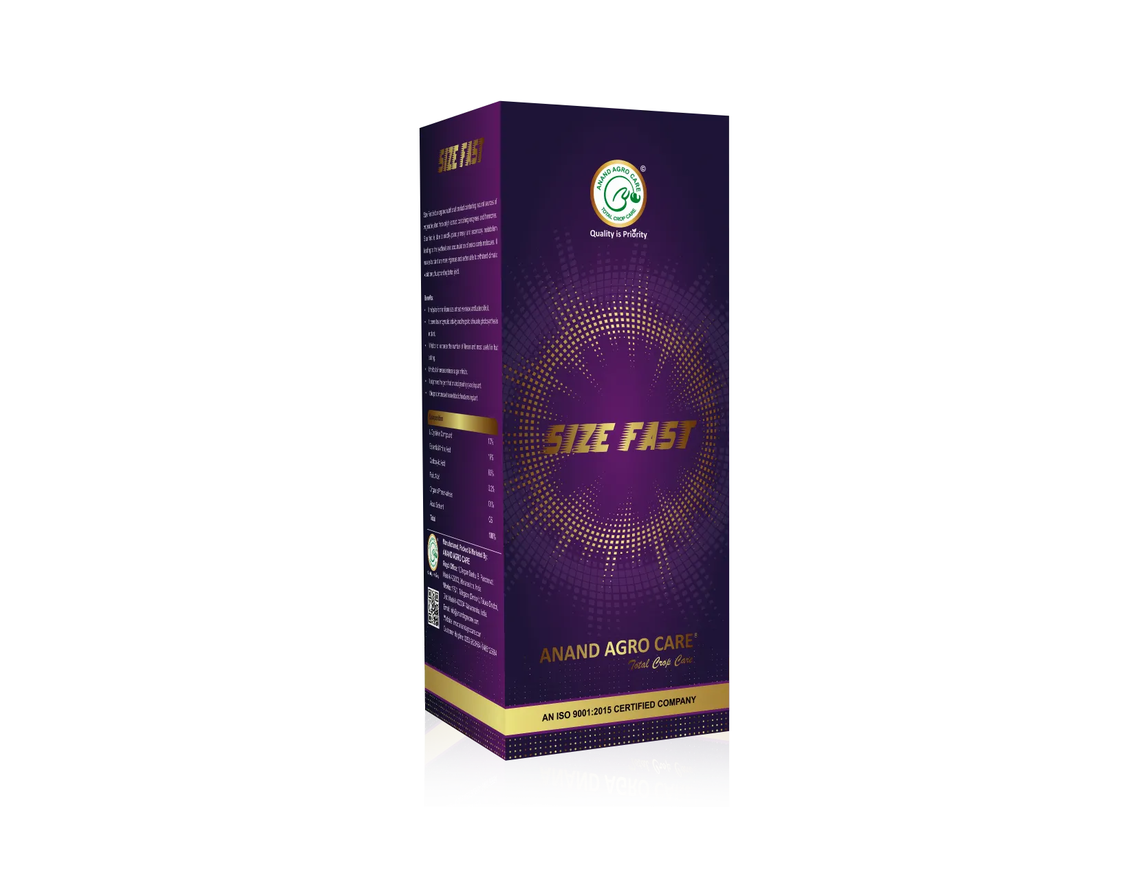 Anand Size Fast Organic Plant Growth Promoter, Natural Bio Stimulant, Increases The Rate Of Fruit Setting.
