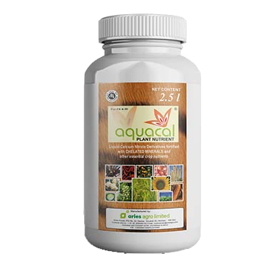 Aries Aquacal Plant Nutrient, Specially Designed for Fertigation and Drip Irrigation Form of Water Soluble