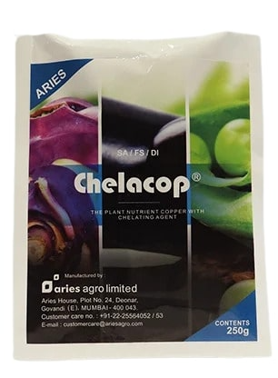 Aries Chelacop Cu EDTA 7.5% Powder 100% Water Soluble, Increases Tillers In Wheat and Paddy