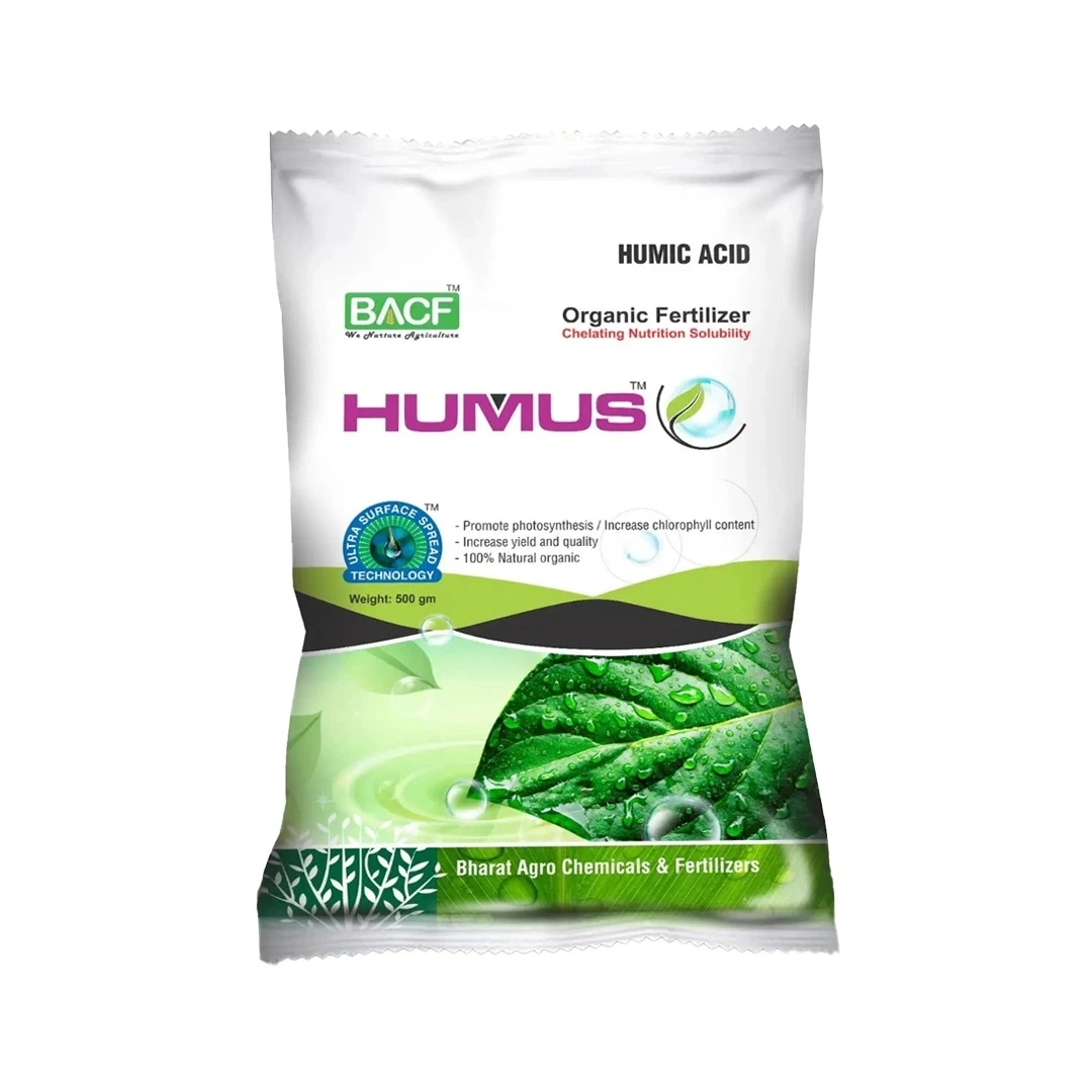 BACF Humus – Potassium Humate Plant Growth Promoter, Humic 80%, Fulvic Acid 5%, Ceavic 5%, Other 10%