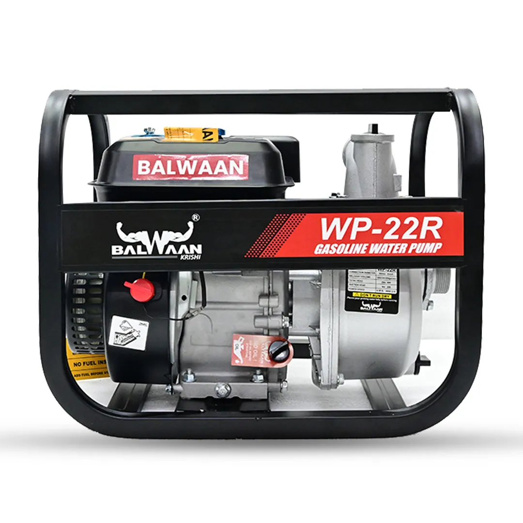 Balwaan WP 22R Water Pump, 2 Inch Outlet, 7 HP Petrol Engine, 4 Stroke, Used in Agriculture, Construction, Hotel & Resorts