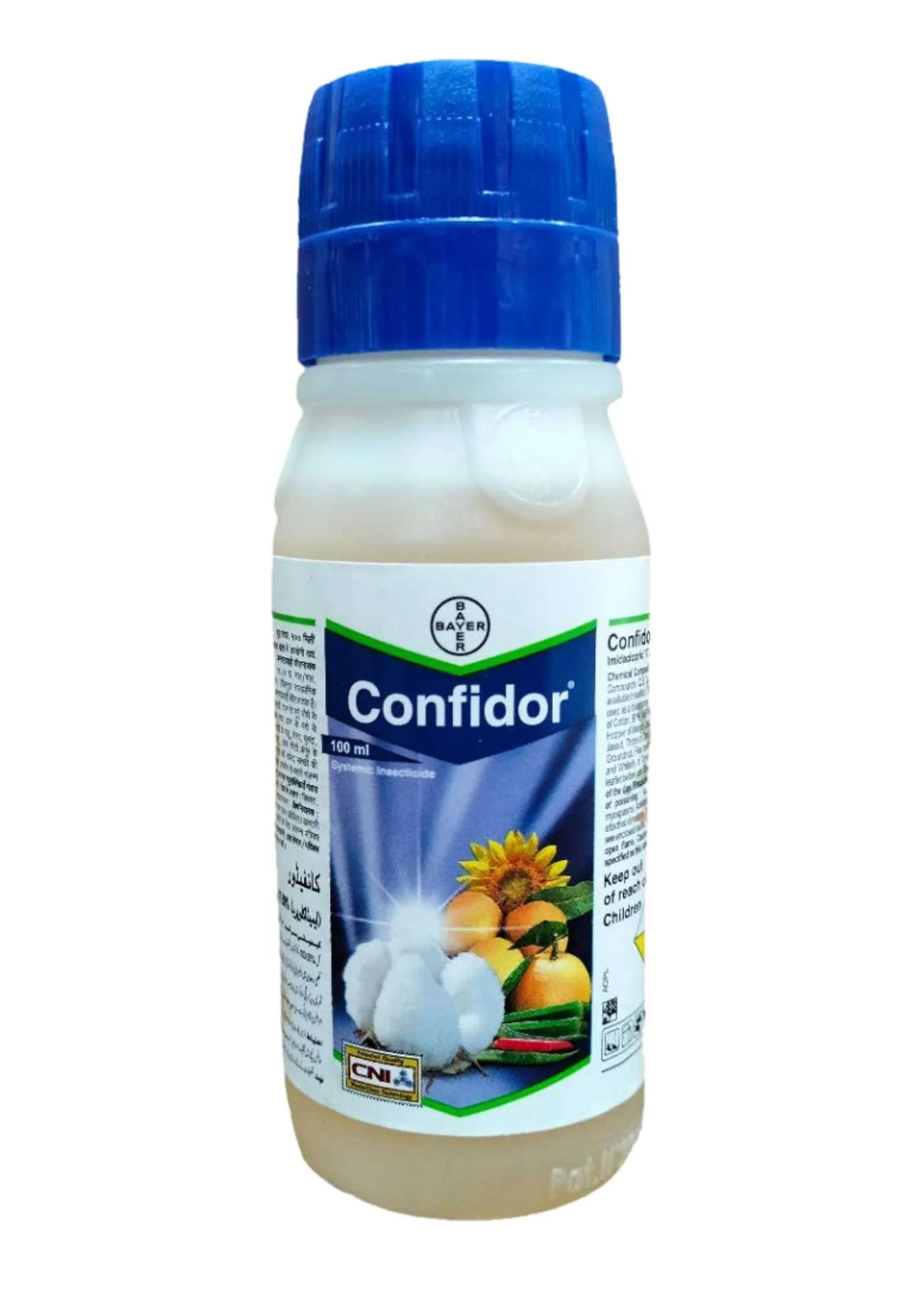 Bayer Confidor Imidacloprid 17.1% Broad Spectrum Insecticide, For Control of Aphid, Jassid, Thrips, White Fly, Termite, Hopper and Others