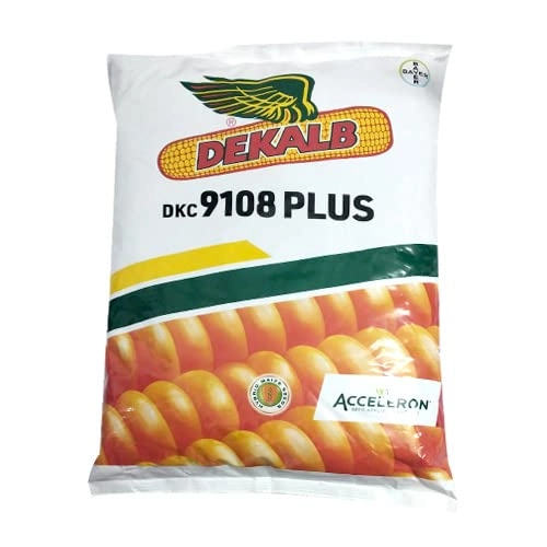 Bayer Dekalb Corn DKC 9108 Plus Seeds, High Yielding Spring Hybrid, Corn Seeds