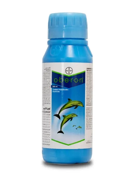 Bayer Oberon – Spiromesifen 240 SC 22.9% ww Effective Against Mites, White Fly on Vegetables, Fruits, Cotton, and Tea