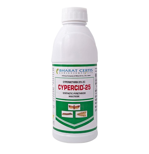 Bharat Certis Cypercid-25 Cypermethrin 25% EC Insecticide, Broad-Spectrum Pest Control