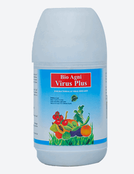 Bio Agni Virus Plus (Organic Virucide) Best For Leaf Blight, Leaf Spot, and Cankers.