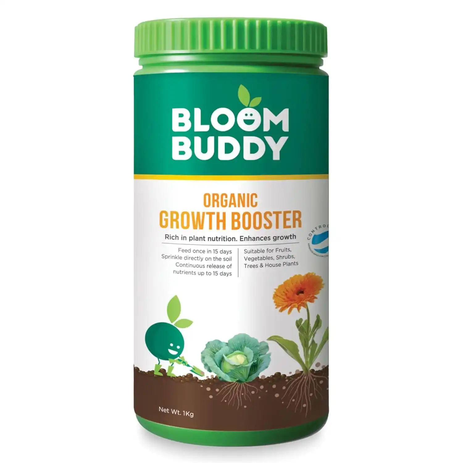 BloomBuddy Organic Growth Booster, Rich In Plant Nutrition and Enhances Growth