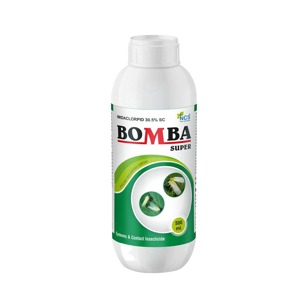 Bomba Super – Imidacloprid 30.5% SC Insecticide, To Control Jassids, Aphids, Thrips, and Termites in Various Crops