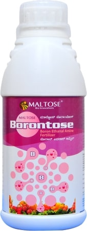 Borontose Boron Liquid, Boron 10% Micro Nutrient Fertilizer, Suitable For Fruit And Vegetable Crops