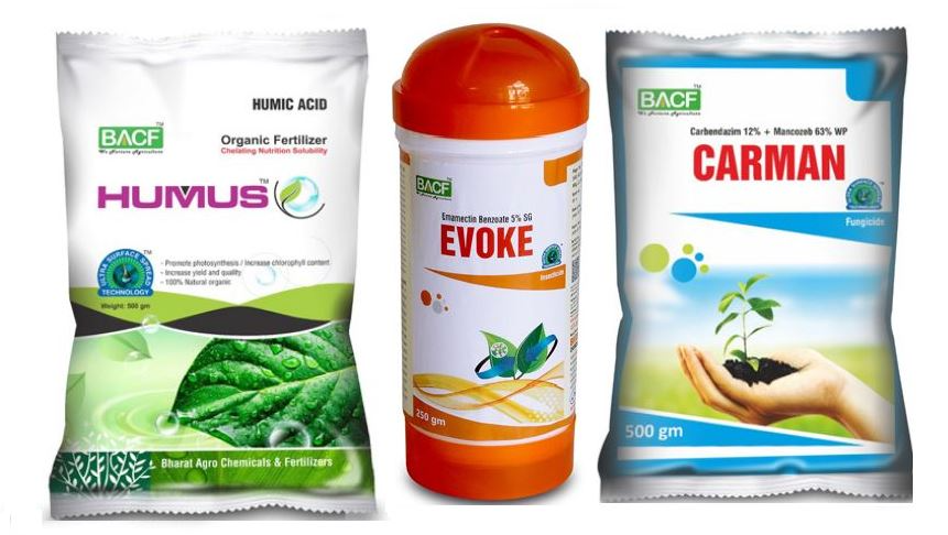 Chickpea, Bengal Gram Special Combo Pack (Evoke 250 GM + Carman 500 GM + Humus 500 GM) For Pod Borer, Fusarium Wilt and Vegetative Growth, For 1 Acre