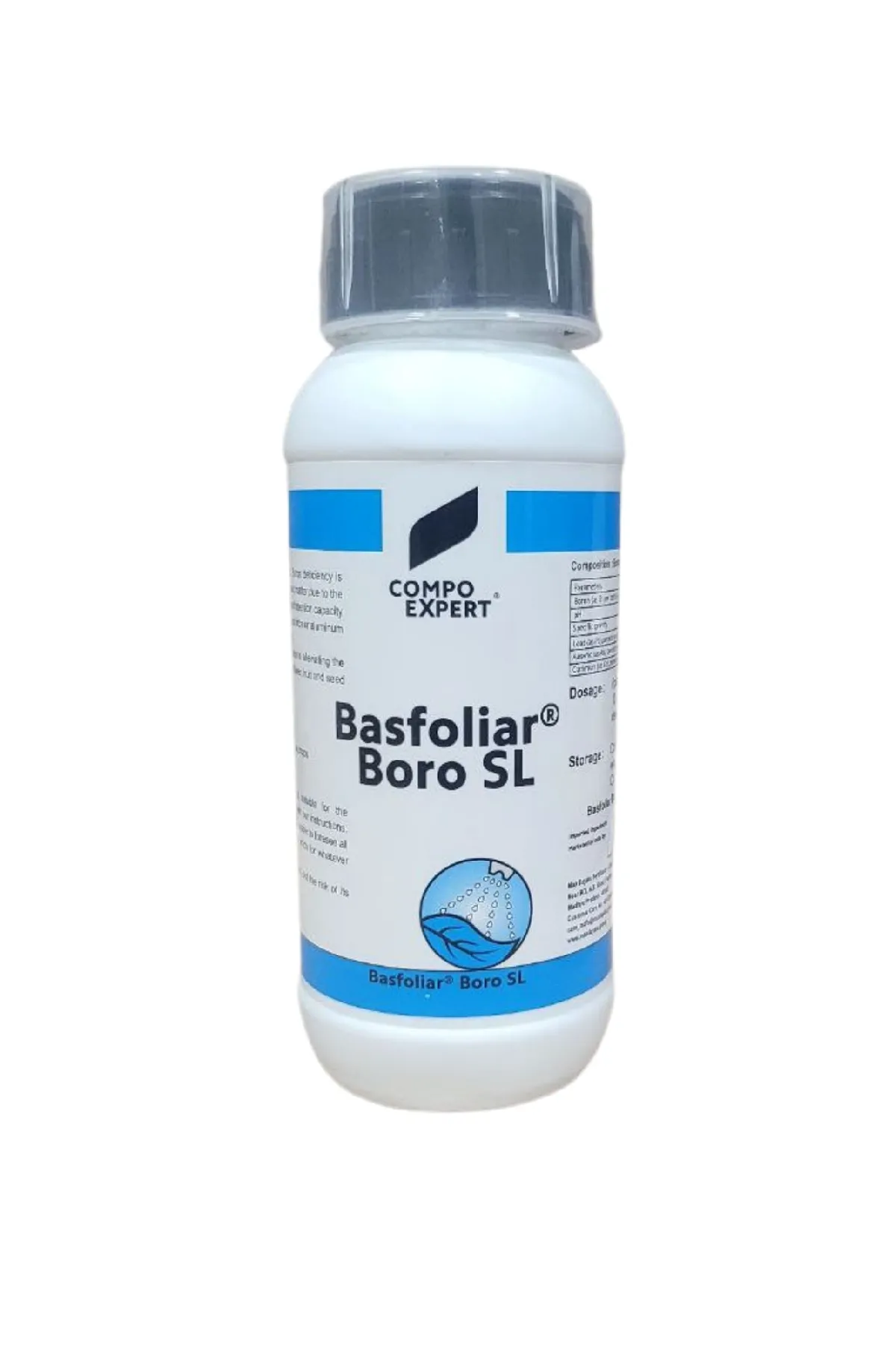 Compo Expert Basfoliar Boro SL Bio-Stimulates, Highly Effective Liquid Boron, Leaf Fertilizer With 11% Water Soluble Boron as a Boron Ethanolamine