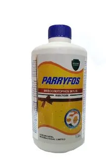 Coromandel Parryfos Monocrotophos 36% SL Insecticides, Controls Sucking, Bollworms, Leaf Eating Beetles, Mealy Bugs & Mites.