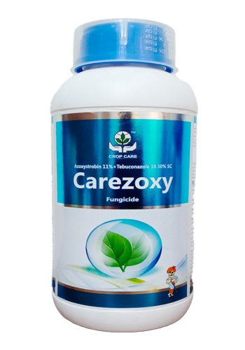 Crop Care Carezoxy Azoxystrobin 11% + Tebuconazole 18.3% SC Fungicide, Broad Spectrum Fungicide For The Control Of Many Fungal Pathogens