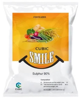 Cubic Smile, Sulphur 90% Powder, Micronutrient Fertilizers Which is Readily Dispersible In Water