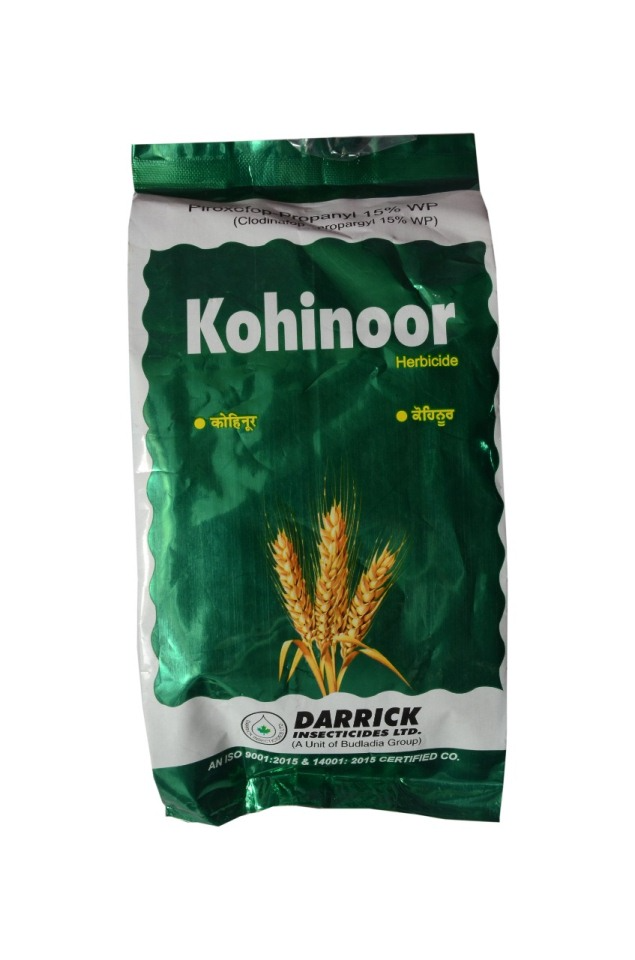 Darrick Kohinoor Clodinafop Propargyl 15% WP, Selective Post-Emergence Broad-Spectrum Herbicide