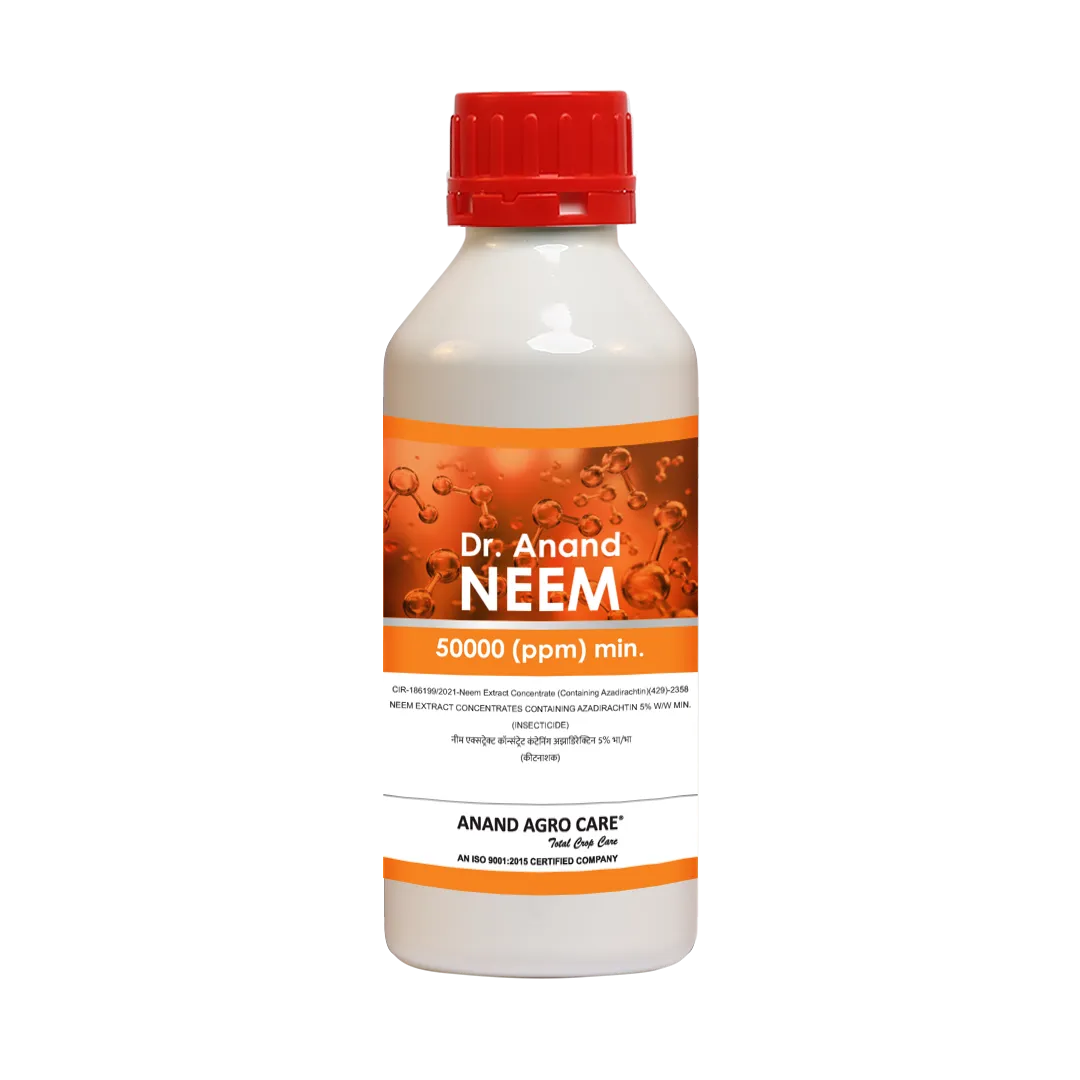 Dr. Anand Neem 5.0% (Azadirachtin 50000 PPM) Bio Insecticide, Particularly Useful For Cotton Bollworms And Leguminous Crop Pod Borers