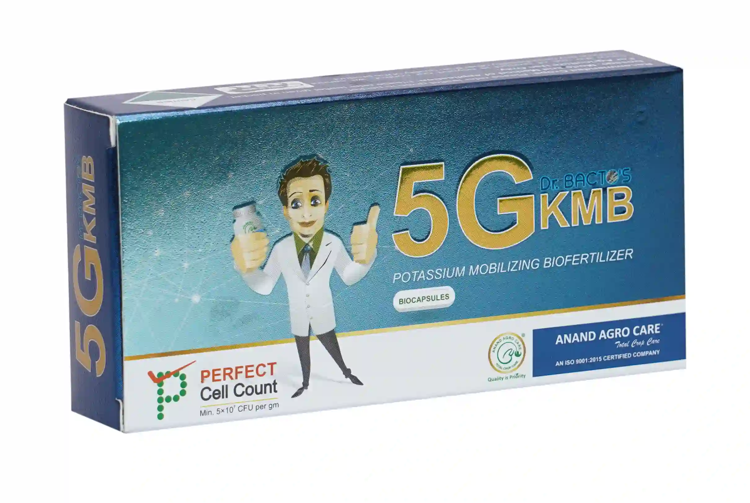 Dr. Bacto’s 5G KMB Bio Capsules, Potassium Mobilizing Bacterial Biofertilizer Enclosed In Bio Capsules, Which Having Ability To Mobilize Potassium