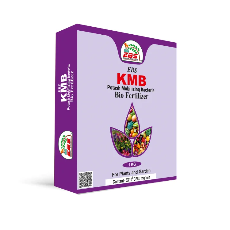 EBS KMB Potash Mobilizing Bacteria Bio Fertilizer, Use for Plants, Crops And Home Garden