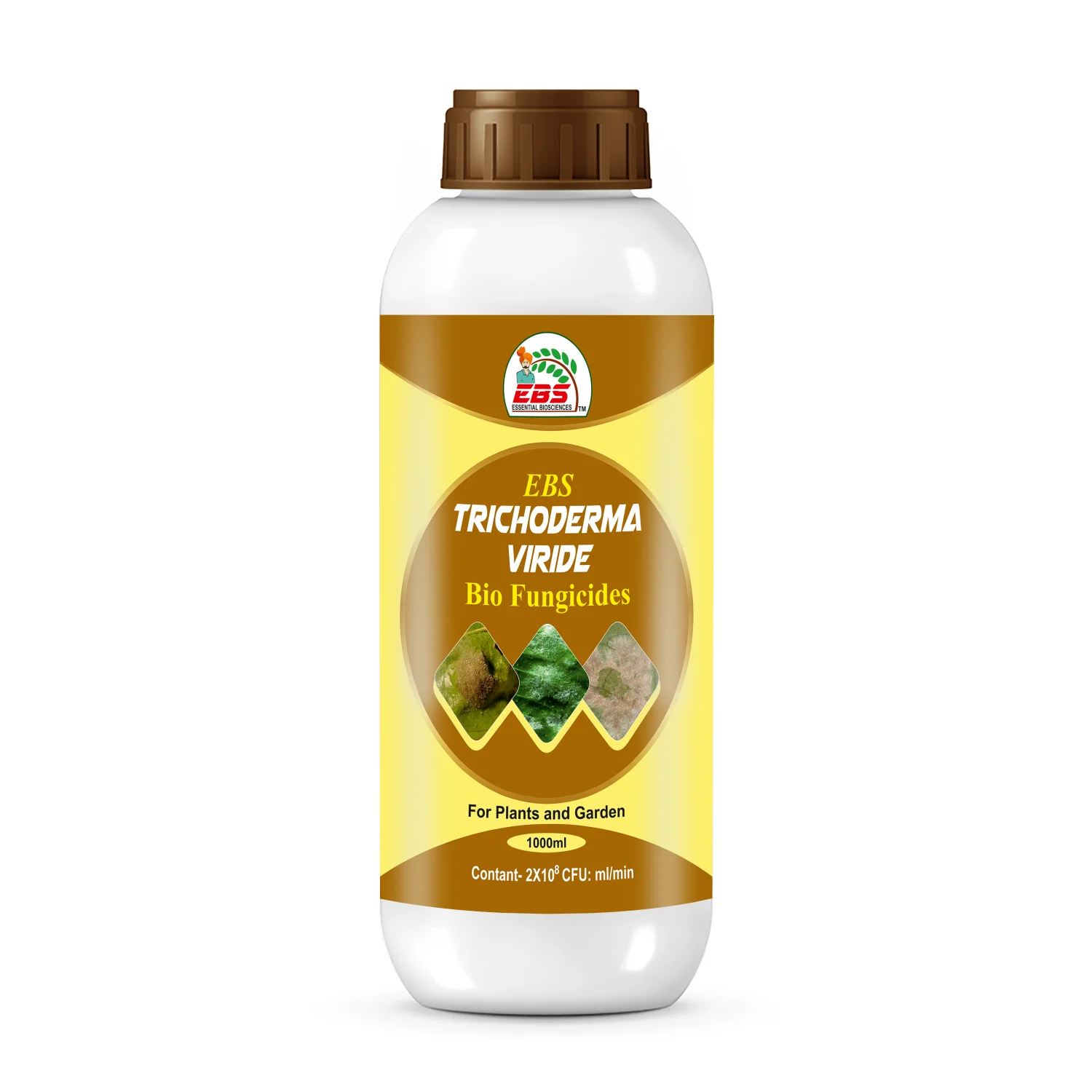 EBS Trichoderma Viride Bio Fungicide, Control Soil And Seed Borne Diseases On Fruits & Vegetables Crop.