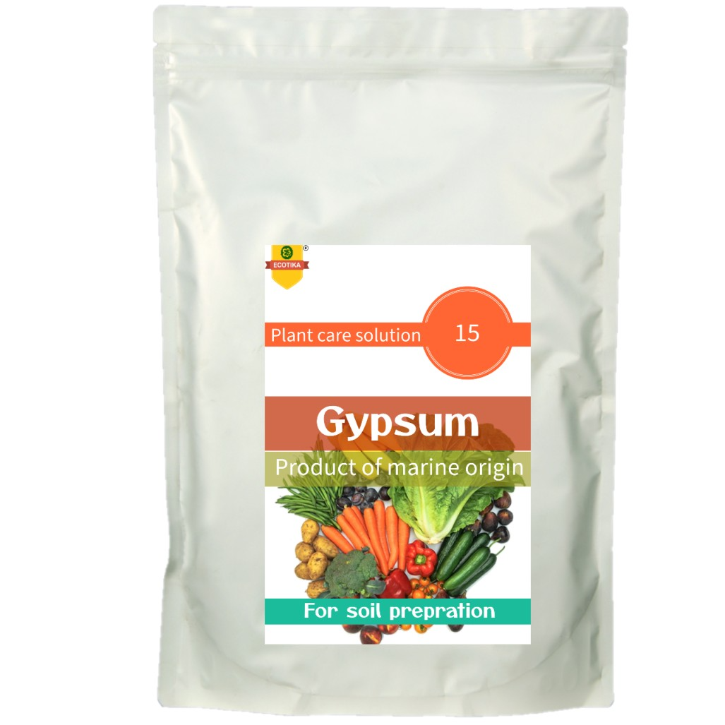 Ecotika Agriculture Grade Gypsum Fertilizer Source Of Calcium And Sulphur Soil Amendment