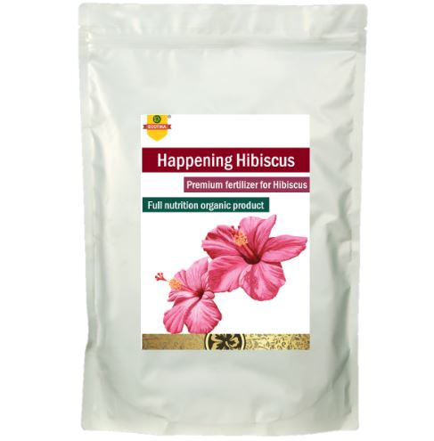Ecotika Happening Hibiscus, Premium Fertilizer for Hibiscus, Full Nutrition Organic Product