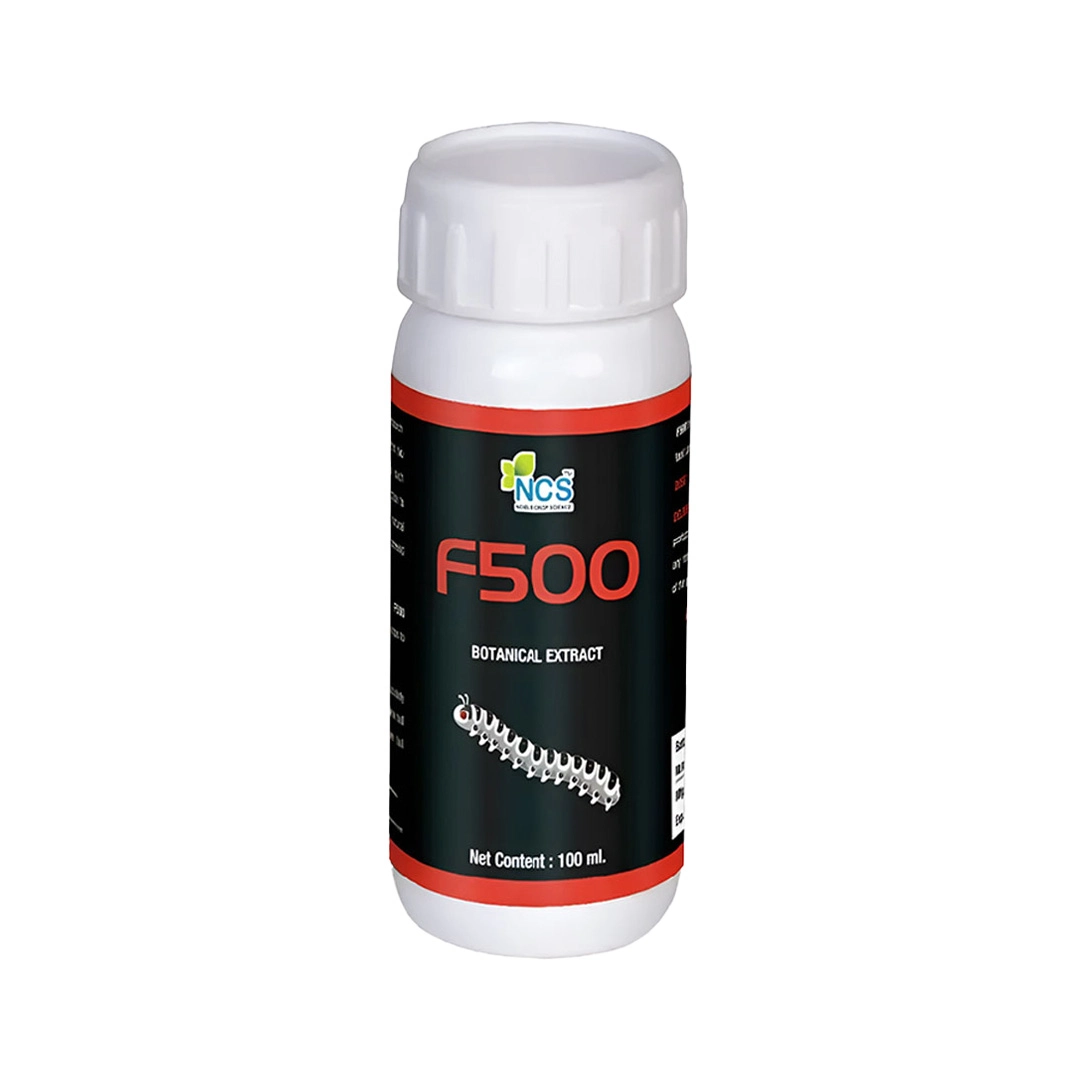 F500 – Larvicide, For Killing All Types of Larva, Spodoptera, Heliothis, Spotted Bollworm, Pink Ballworm, Brinjal Leaf Miner, Sugarcane Bollworm, etc