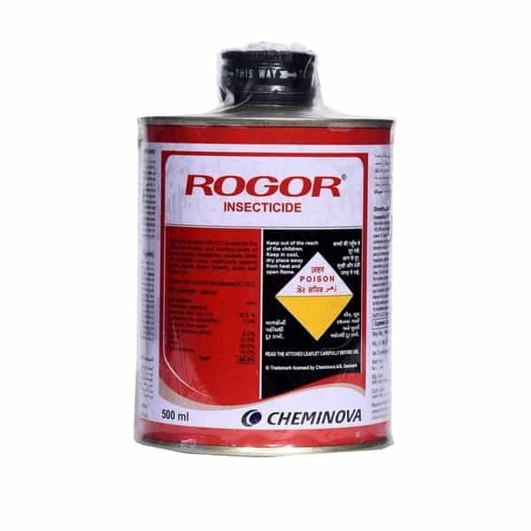FMC Rogor – Dimethoate 30% EC, Effective Against Aphids, Thrips, Mites And White Flies