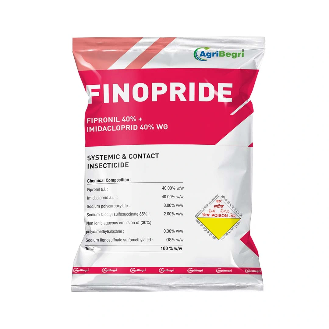 Finopride – Fipronil 40% + Imidacloprid 40% WG Unique Insecticide, Control White Grub and Sucking Pests