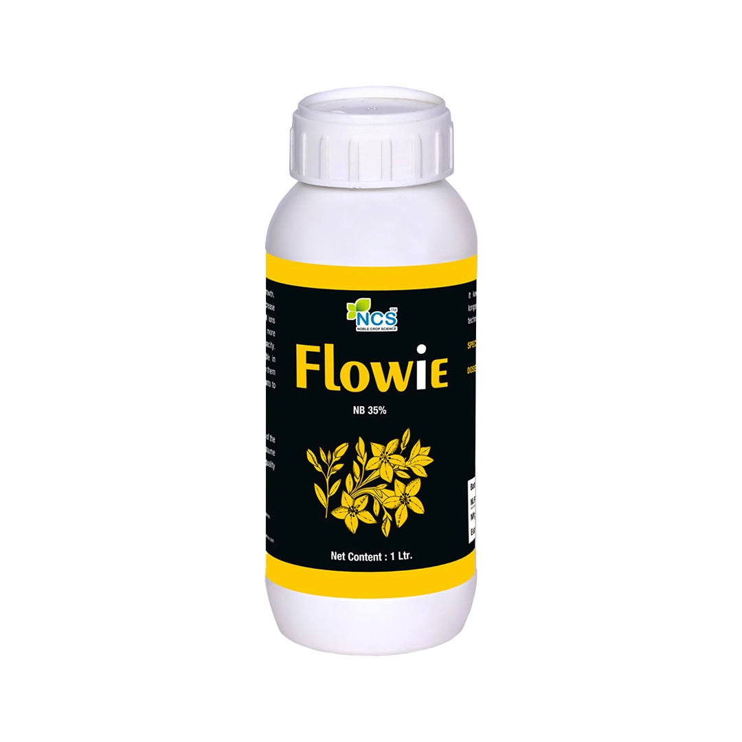 Flowie – Nitrobenzene 35% Flowering Stimulant and Organic Fertilizer to Enhance Root Growth, Water Holding Capacity, and Reduce Soil Erosion