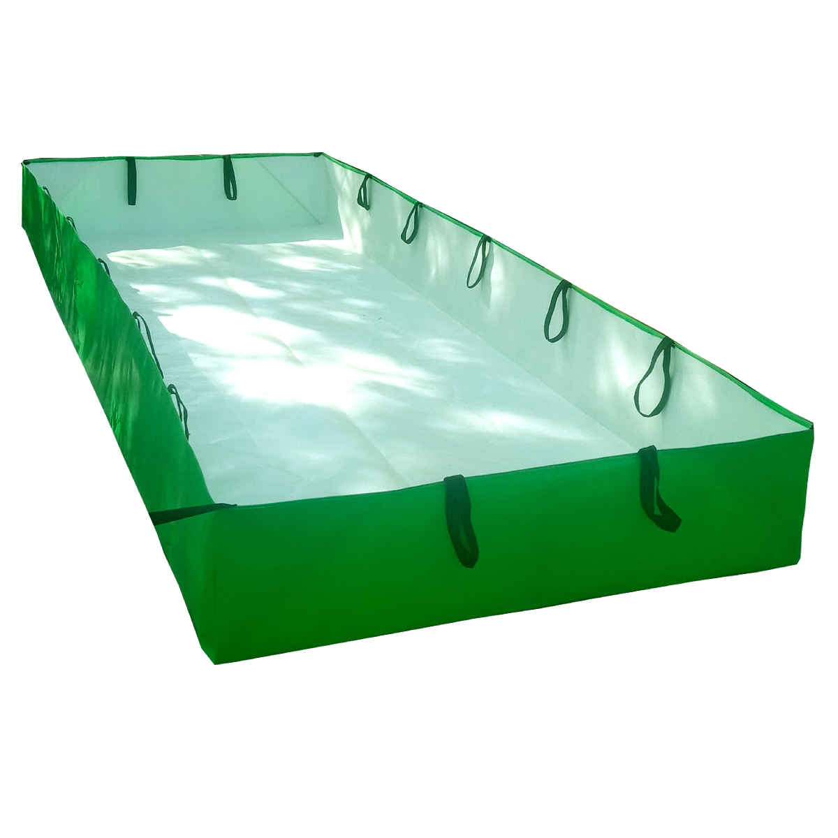 GARDECO 450 GSM UV Treated, HDPE Fabric Green Azolla Growing Bed, Cultivation Bed