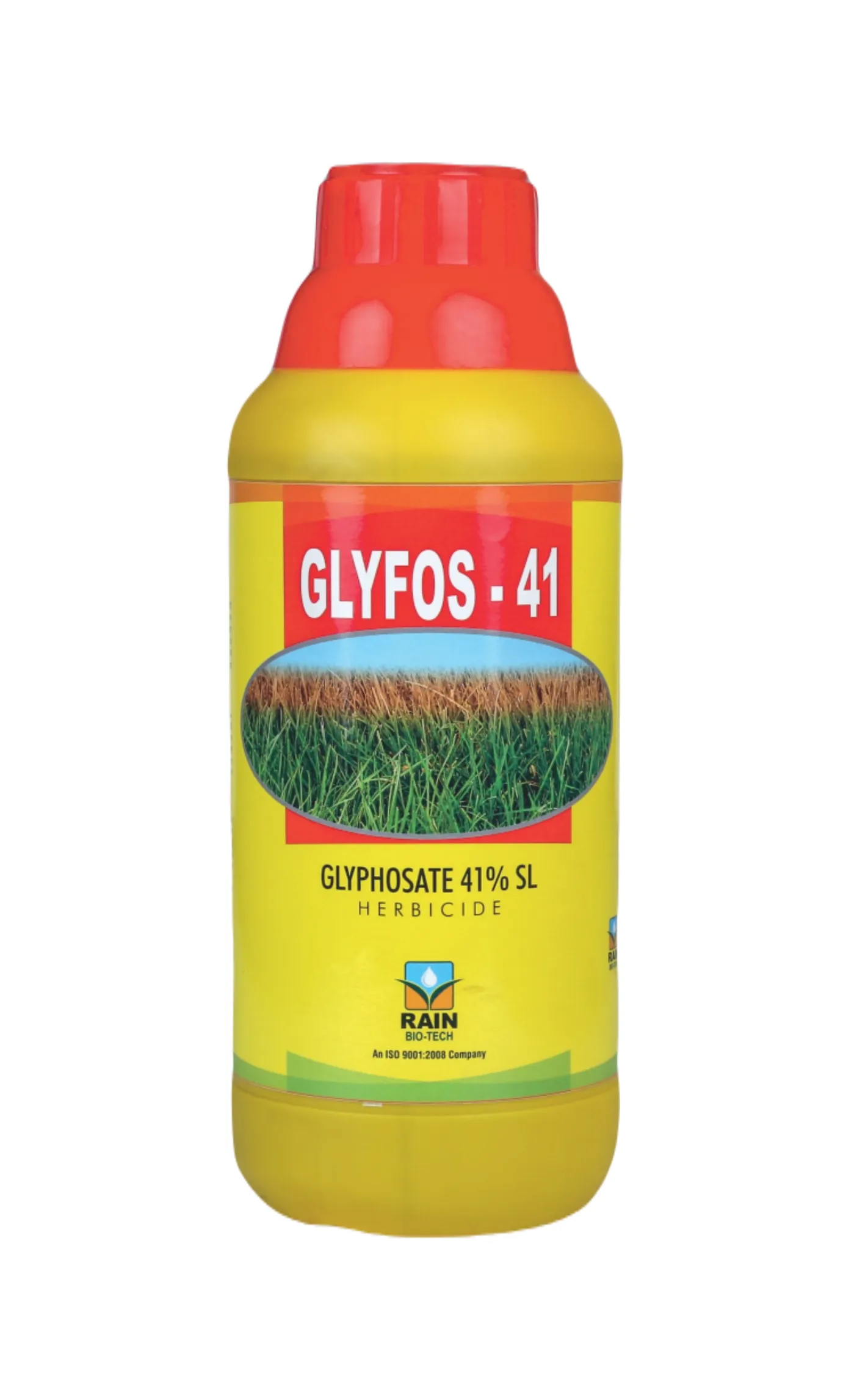 GLYFOS 41 – Glyphosate 41% SL Herbicide, Weedicide, Weed Controller, Applied On Weeds Like Axonopus Compressus and Cynodon Dactylon, Useful For Tea