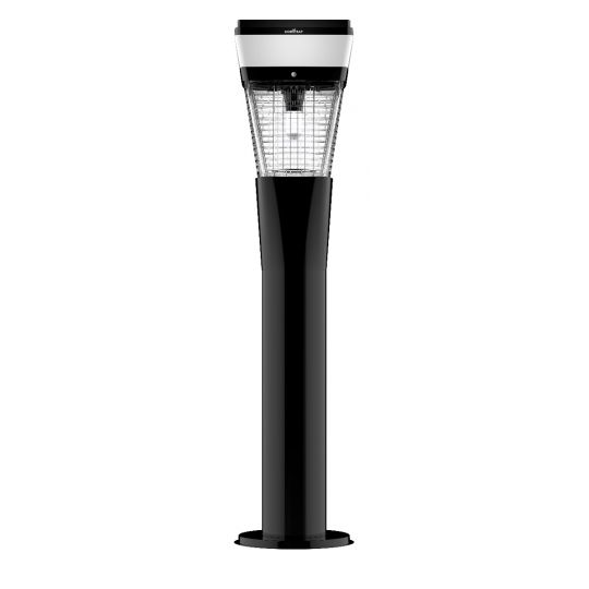 GM 937 Outdoor Solar Powered Mosquito Zapper Trap, Covers Up to 400 Sq. Ft.