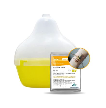 Gaiagen Pheromone Fruit Fly Lure (Bactrocera dorsalis) And Insect Fly Trap, IMO Certified