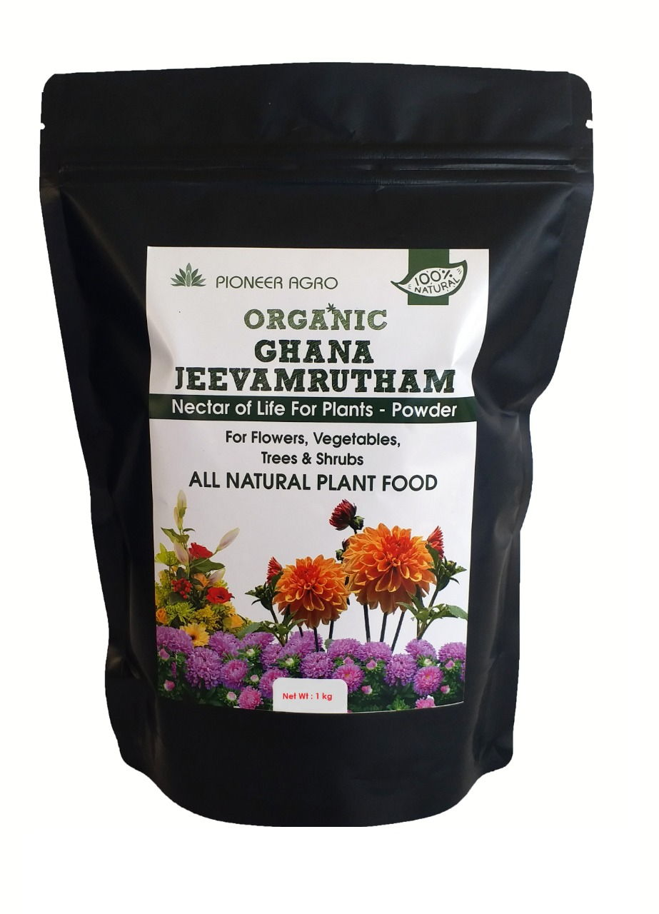 Ghana Jeevamrutham Nector of Life for Plants. Organic Fertilizer with Nitrogen and Micro Organisms.