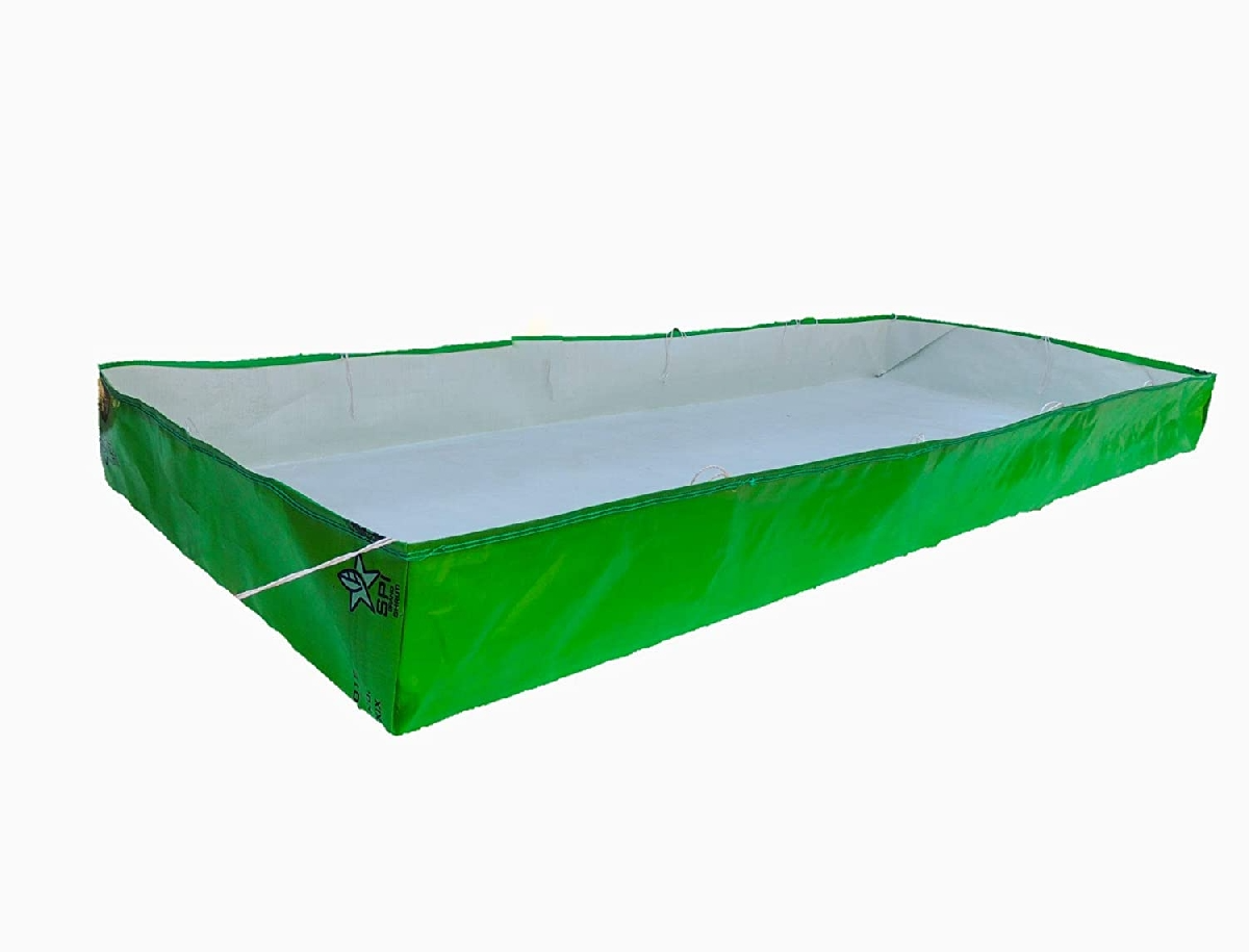 Greeno Biotech 450 GSM Bed for Azolla Cultivation HDPE UV Stabilized, Mutli – Threated Stitching Quality, Waterproof , Well Tested, Durable.