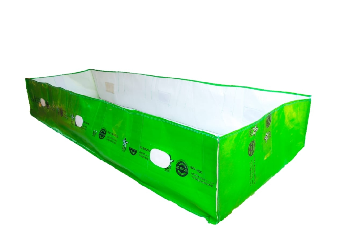 Greeno Biotech HDPE 450 GSM Uv Treated ISO Material Vermi Compost Bed, Long Lasting Material, Durable And Easy To Install, Good Quality Of Material.