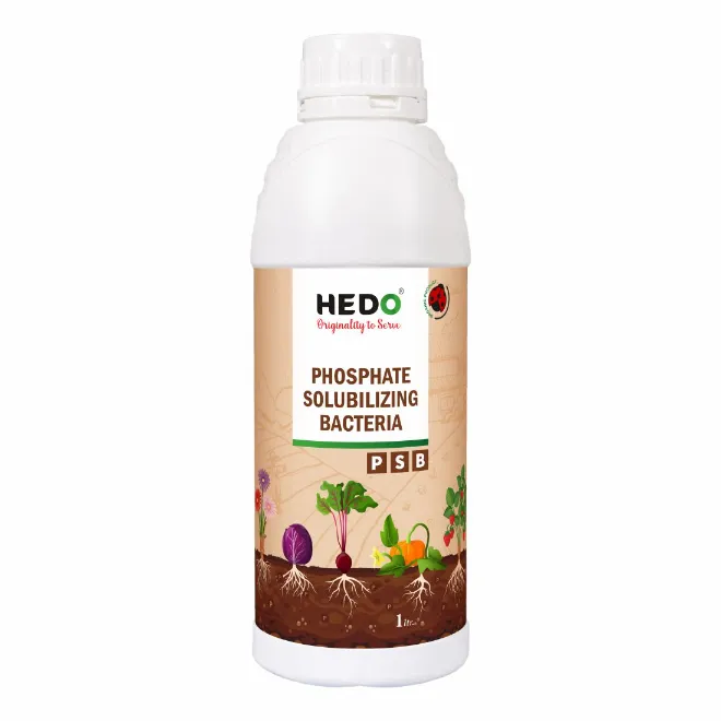 HEDO Phosphate Solubilizing Bacteria Liquid Bio Fertilizer, For Agriculture, Garden, Soil Fertility And Plant Nutrition.