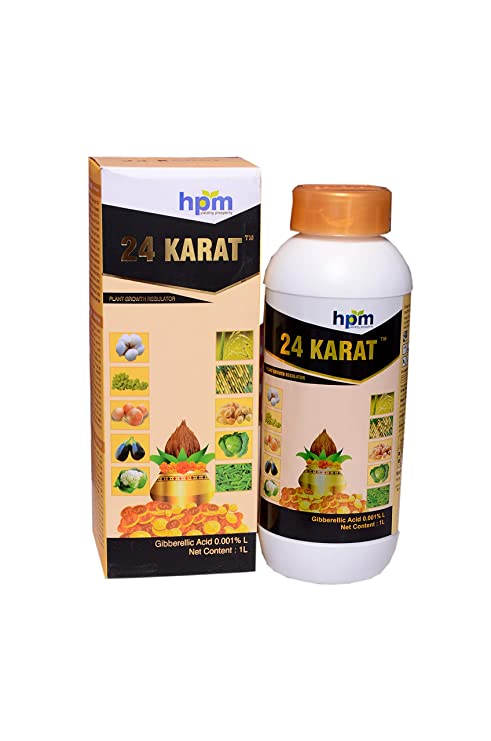 HPM 24 KARAT (Gibberellic Acid 0.001% L), Unique Combination Of Seaweed Extracts And Gibberellic Acid