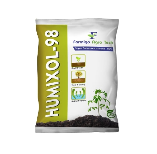 Humixol 98 – 100% Water Soluble Super Potassium Humate – Organic Plant Growth Promoter and Soil Conditioner
